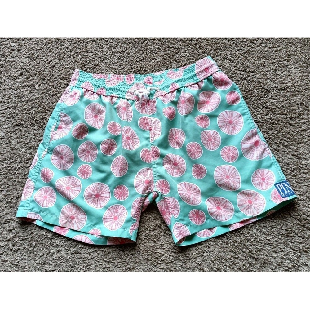 Pink House Mustique Men’s Mesh Lined Swim Trunks Size XL Beach Preppy Vacation